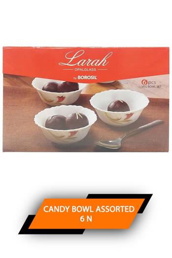 Larah Candy Bowl Assorted 6n